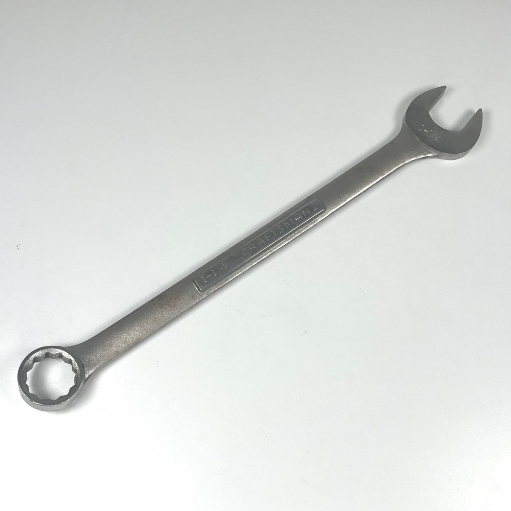Craftsman 1-1/4 Inch Combination Wrench 44708 Forged in USA VV Series Vintage